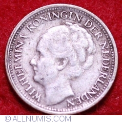 Image #2 of 1/10 Gulden 1947