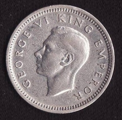 Image #2 of 3 Pence 1943