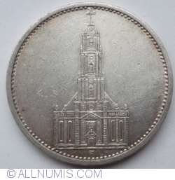 5 Reichsmark 1935 F