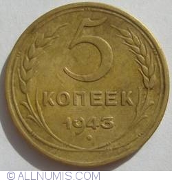Image #1 of 5 Kopeks 1943
