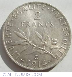 Image #1 of 2 Francs 1914 C