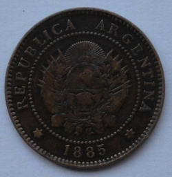 Image #2 of 1 Centavo 1885