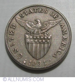 Image #2 of 5 Centavos 1931 M