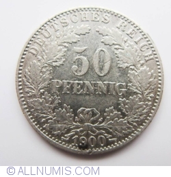 Image #1 of 50 Pfennig 1900 J