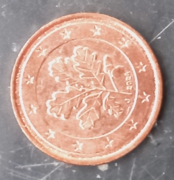 1 Euro Cent 2024 J