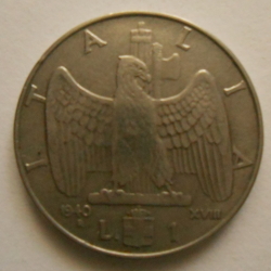 Image #1 of 1 Lira 1940 Non-magnetic