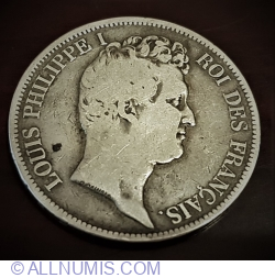 5 Francs 1831 W