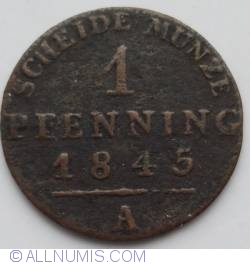1 Pfennig 1845 A