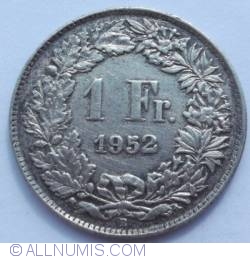 Image #1 of 1 Franc 1952