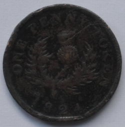 1 Penny 1824 - Token
