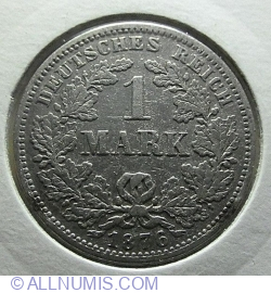 1 Mark 1876 J
