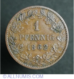 Image #1 of 1 Pfennig 1862