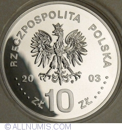 10 Zlotych 2003 - Stanislaw Leszczynscki