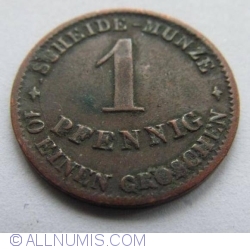 1 Pfennig 1856