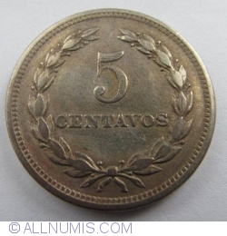Image #1 of 5 Centavos 1919