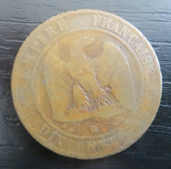 10 Centimes 1864 BB