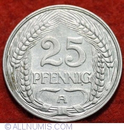 Image #1 of 25 Pfennig 1910 A