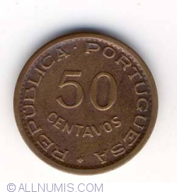 50 Centavos 1952