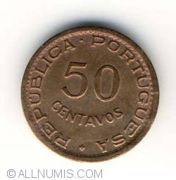 Image #1 of 50 Centavos 1957
