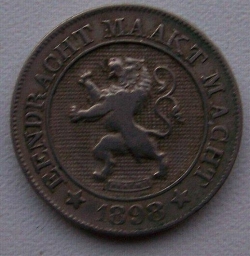 10 Centimes 1898 (Dutch)
