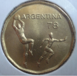 Image #2 of 20 Pesos 1978 - World Soccer Championships
