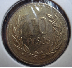 Image #1 of 20 Pesos 1989