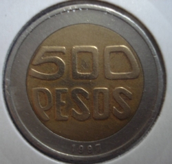 Image #1 of 500 Pesos 1993