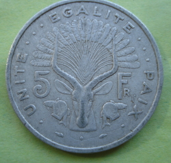 Image #1 of 5 Francs 1989