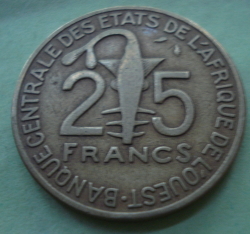 25 Francs 1976