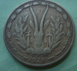 Image #2 of 25 Francs 1976