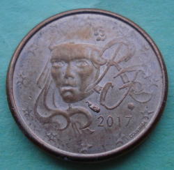 1 Euro Cent 2017