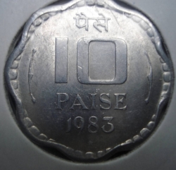 Image #1 of 10 Paise 1983 (H)