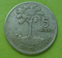 Image #1 of 5 Centavos 1965