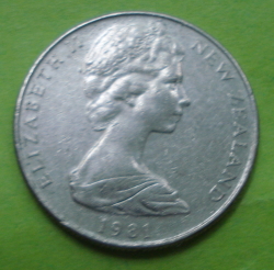 Image #2 of 5 Cents 1981