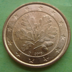 Image #2 of 1 Euro Cent 2016 D