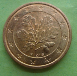 1 Euro Cent 2016 F