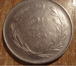 2,5 Lira 1969