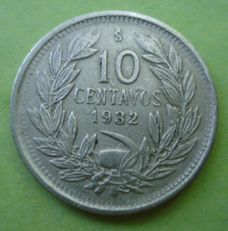 Image #1 of 10 Centavos 1932
