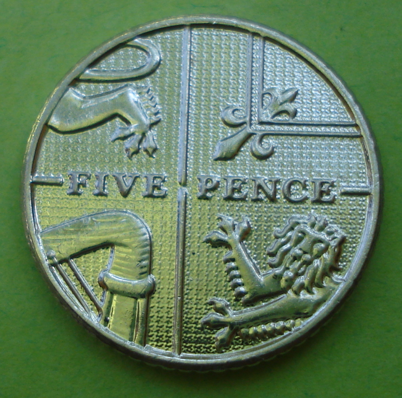 5 Pence 2016 Elizabeth II 1952 2022 Great Britain Coin 39271
