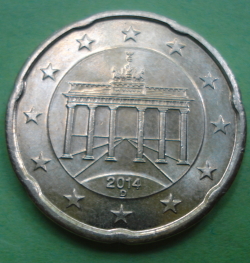 Image #2 of 20 Euro Cent 2014 D