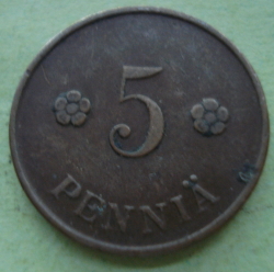 Image #1 of 5 Pennia 1922