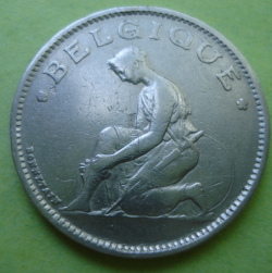 Image #2 of 1 Franc 1928 (Belgique)