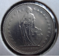 Image #2 of 1/2 Franc 1985