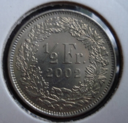 1/2 Franc 2002