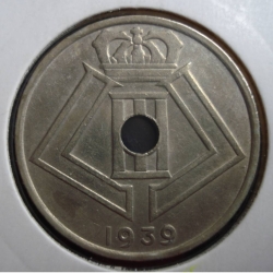 25 Centimes 1939 (Belgique)