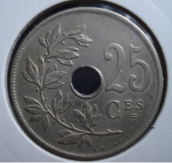 Image #1 of 25 Centimes 1920 Belgique