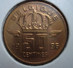 50 Centimes 1996 Belgique