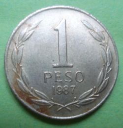 1 Peso 1987