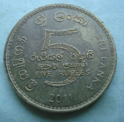 5 Rupees 2011