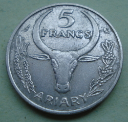 Image #1 of 5 Francs 1966